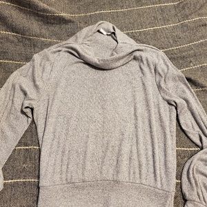 GAP Gray Mock-Neck Sweater